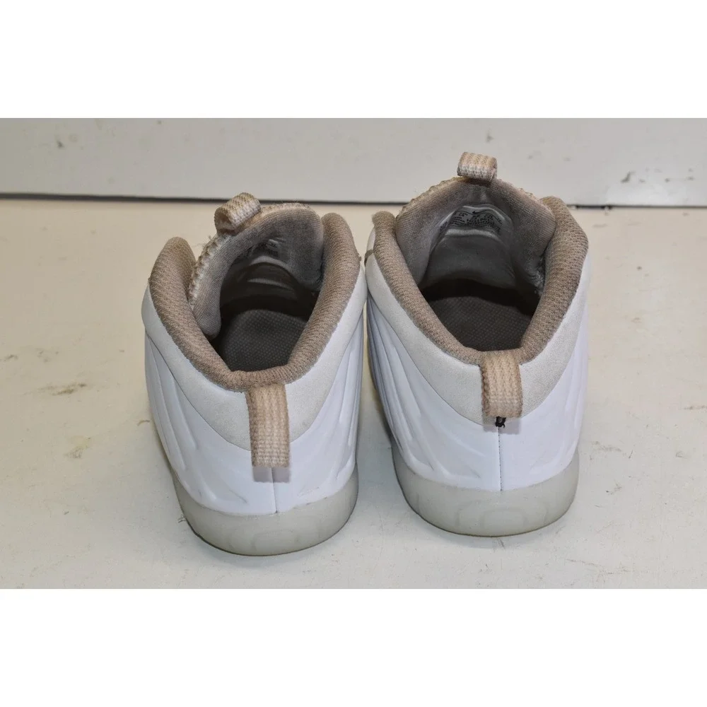 Nike Lilttle Posite One Triple White Sneakers Child Size 8C Hype Foam HQ1961-100
